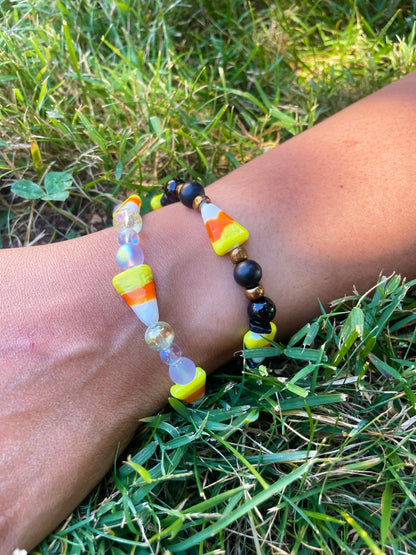 Candy Corn Buddy Bracelets