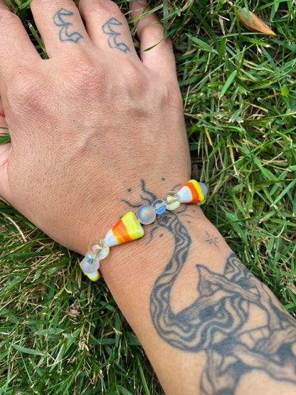 Candy Corn Buddy Bracelets