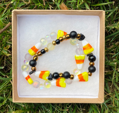 Candy Corn Buddy Bracelets